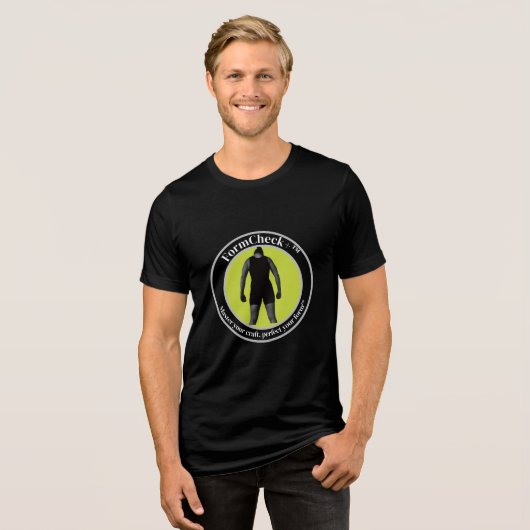 Atletisch T-shirt (Voorkant volledig)