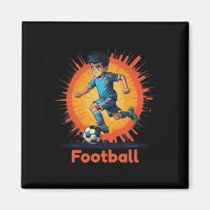 Atletische Internationale Voetbal Voetbalspeler  Magneet