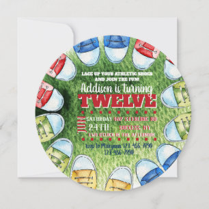 Atletische Schoenen om Uitnodiging