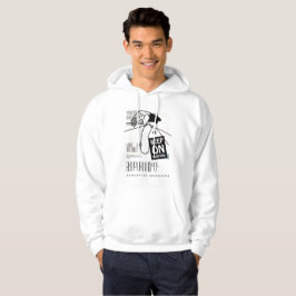 Atletische Sport blijven duwen Hoodie