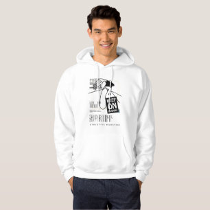 Atletische Sport blijven duwen Hoodie