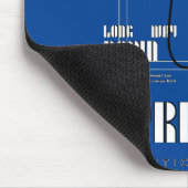 Atletische Sport blijven duwen Muismat (Hoek)