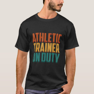 Atletische Trainer Dienst Fitness Coach Kleding T-shirt