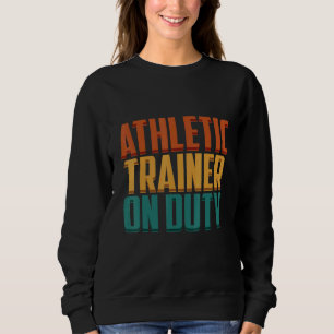 Atletische Trainer Dienst Fitness Coach Kleding Trui