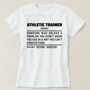 Atletische trainer zelfstandig naamwoord definitie t-shirt