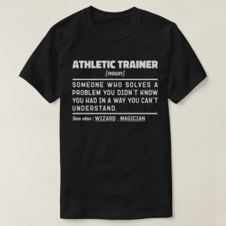 Atletische trainer zelfstandig naamwoord definitie t-shirt