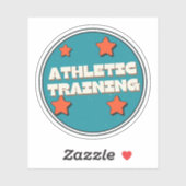 Atletische training sticker (Vel)