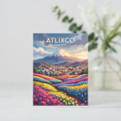 Atlixco Mexico Briefkaart (Staand voorkant)