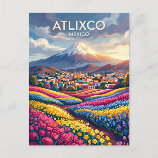 Atlixco Mexico Briefkaart (Voorkant)