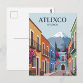 Atlixco Mexico Briefkaart (Voorkant / Achterkant)