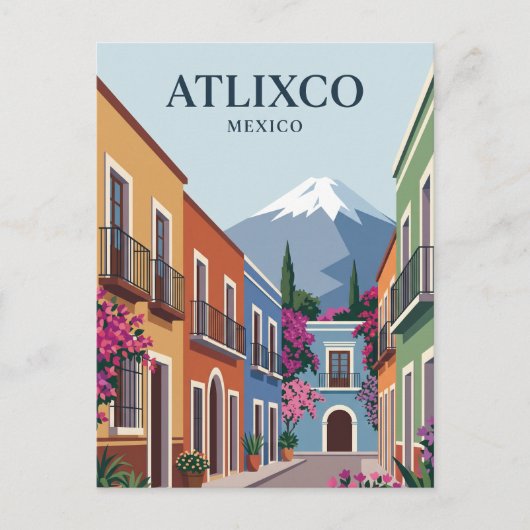Atlixco Mexico Briefkaart (Voorkant)