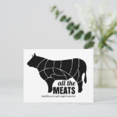 ATM - Beefy Badness Briefkaart (Staand voorkant)