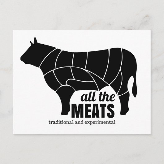 ATM - Beefy Badness Briefkaart (Voorkant)