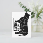 ATM - Beefy Badness Briefkaart (Staand voorkant)