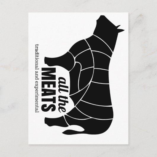 ATM - Beefy Badness Briefkaart (Voorkant)