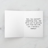 ATM, HAPPY VADERDAG KAART (Binnen)