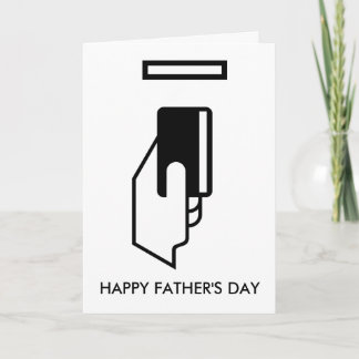 ATM, HAPPY VADERDAG KAART