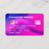 ATM-Kaart Visitekaartje (Voorkant)