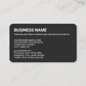 ATM-Kaart Visitekaartje (Achterkant)