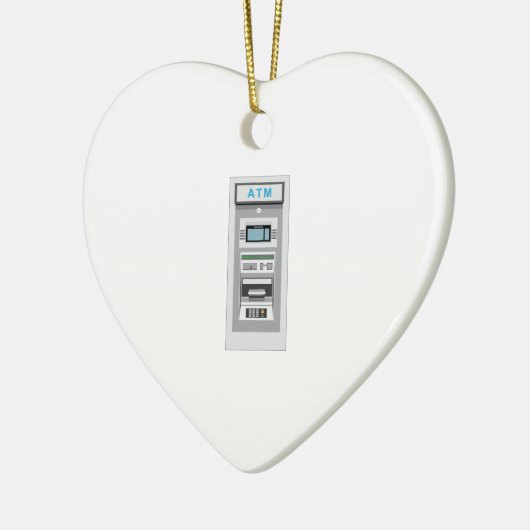 ATM KERAMISCH ORNAMENT (Links)