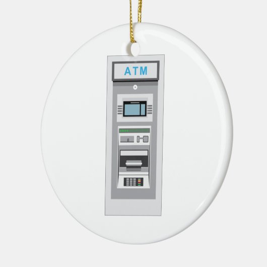 ATM KERAMISCH ORNAMENT (Links)
