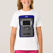 ATM Machine Meisjes T-shirt (Voorkant)