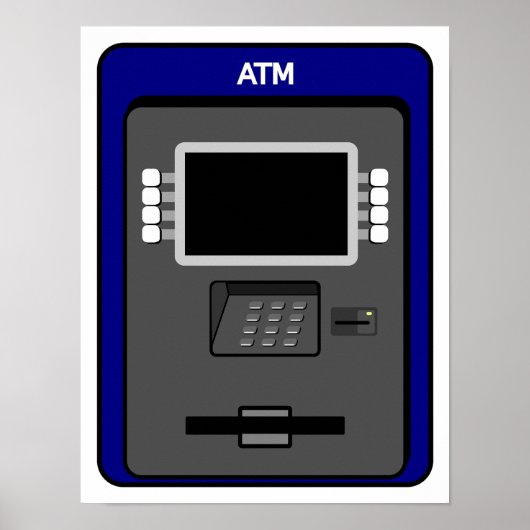 ATM Machine Poster (Voorkant)