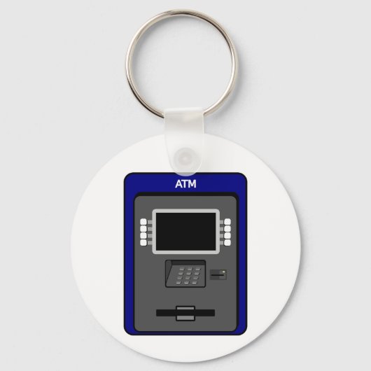 ATM Machine Sleutelhanger (Voorkant)