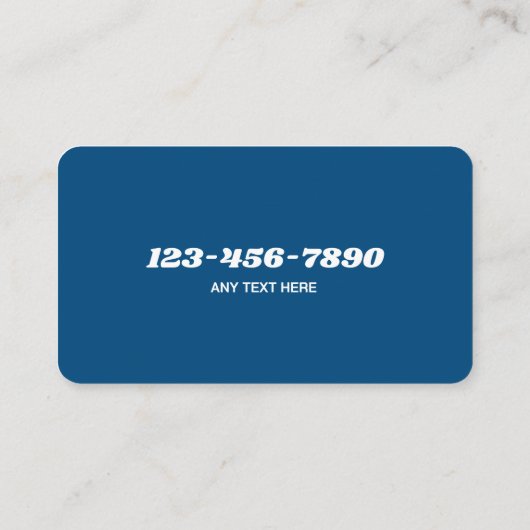 ATM-machine Visitekaartje (Achterkant)