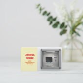 ATM-machine Visitekaartje (Staand voorkant)