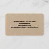 ATM Reparatie Kraft Visitekaartje (Achterkant)