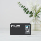 ATM-reparatieservice Visitekaartje (Staand voorkant)