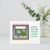 ATM TASTING CLUB BRIEFKAART (Staand voorkant)