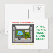 ATM TASTING CLUB BRIEFKAART (Voorkant / Achterkant)