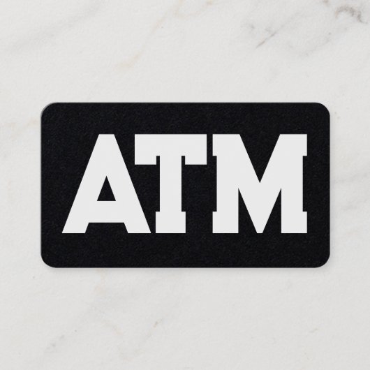 ATM-technicus QR Visitekaartje (Voorkant)