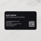 ATM-technicus QR Visitekaartje (Achterkant)