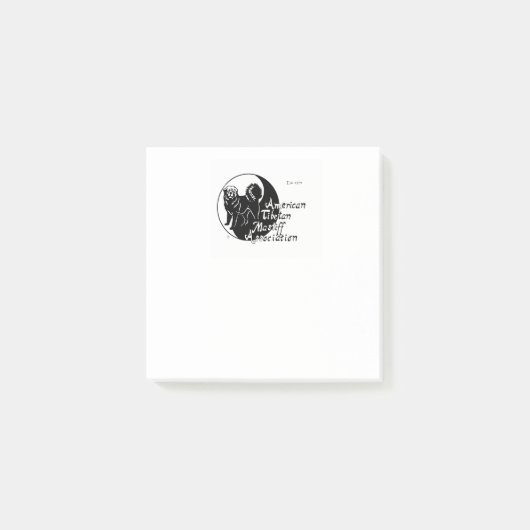 ATMA logo post-it notities 3"x3" Post-it® Notes (Voorkant)