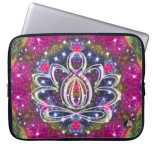 Atmosferisch Zen Lotus Laptop Sleeve