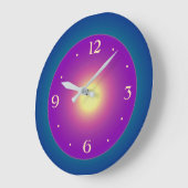 atmosferische blauwvintonijn met Paarse centrumklo Grote Klok (Hoek)