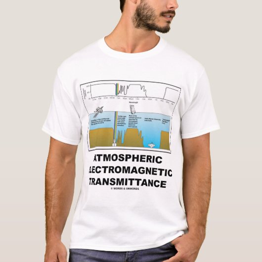 Atmosferische elektromagnetische uitzendingen t-shirt (Voorkant)