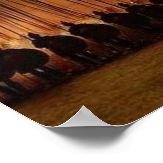 Atmosferische markering Phalanx Poster (Hoek)