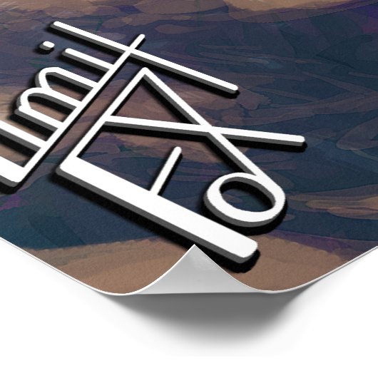 Atmosferische Metamorfose Album Hoesje Poster (Hoek)