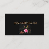 Atmosferische rosebud >Professionele Kaarten Visitekaartje (Achterkant)