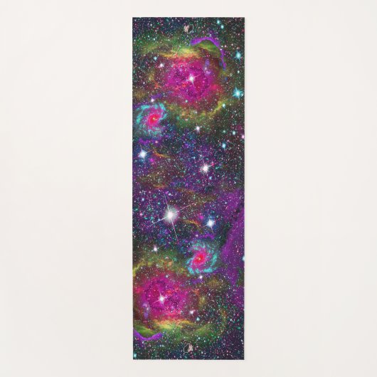 Atmosferische Star Field Yoga Mat (Voorkant)
