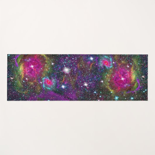 Atmosferische Star Field Yoga Mat (Voorkant (horizontaal))