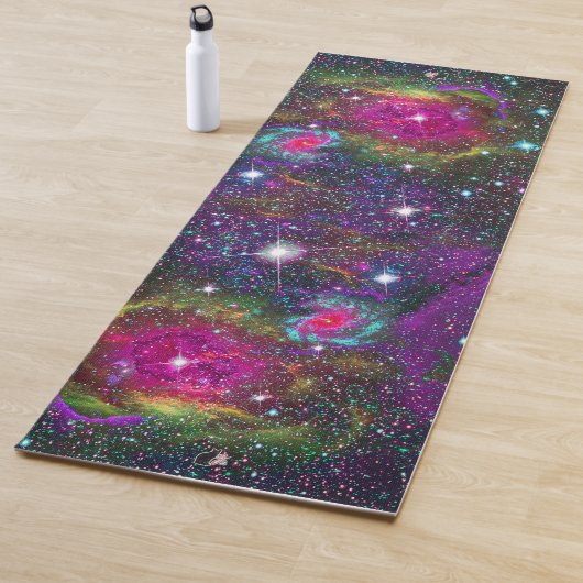 Atmosferische Star Field Yoga Mat (In situ)