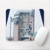 Atmosferische stoommotor muismat (Met muis)