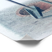 Atmosferische stoommotor poster (Hoek)