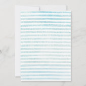 Atmosferische Winter Baby Het is Koud Baby shower Kaart (Achterkant)