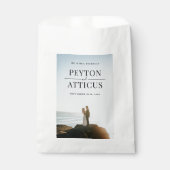 Atmosphere Elegant Bride en Groom Bedankzakje (Voorkant)